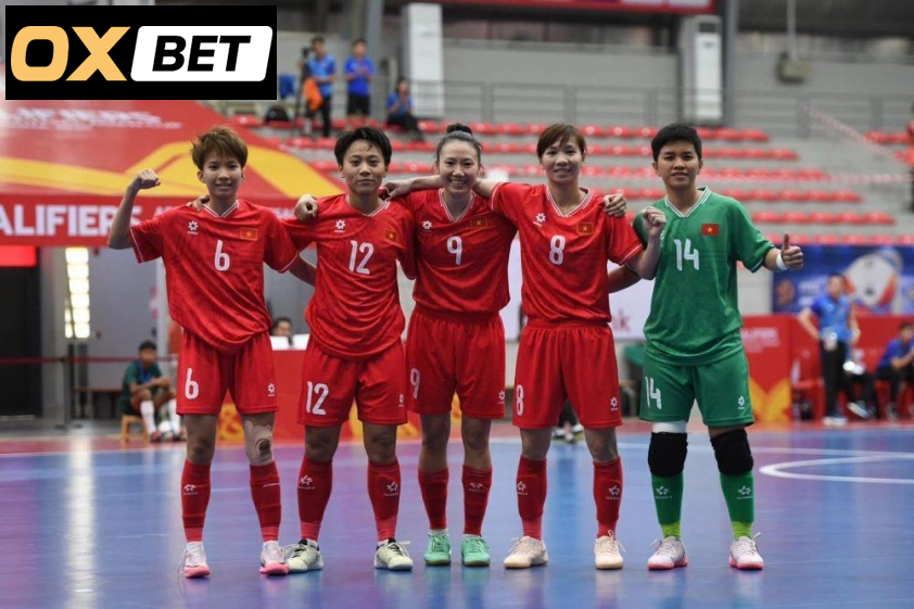 ĐT futsal nữ Việt Nam cũng tiến sát cơ hội dự VCk futsal World Cup 2025 (Ảnh: VFF)