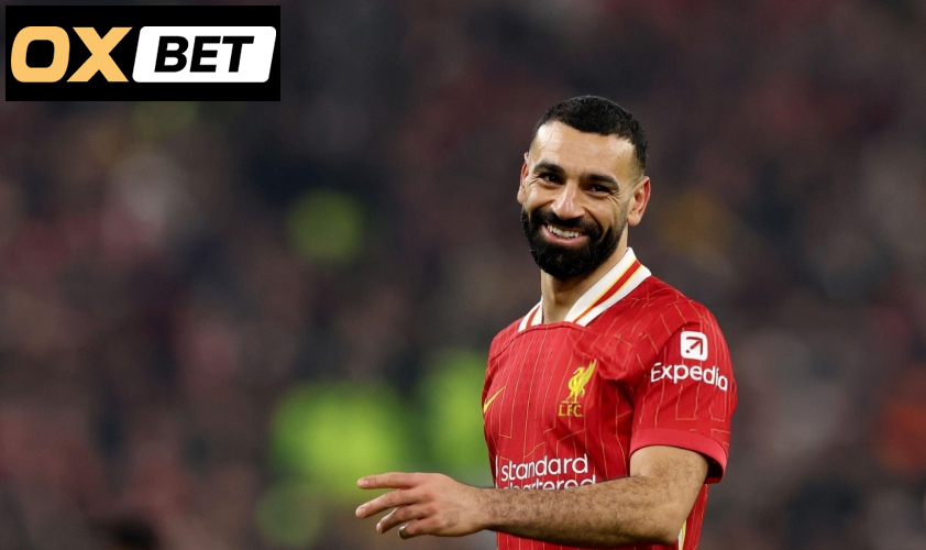 Salah thể hiện phong độ chói sáng cùng Liverpool. Ảnh: Getty