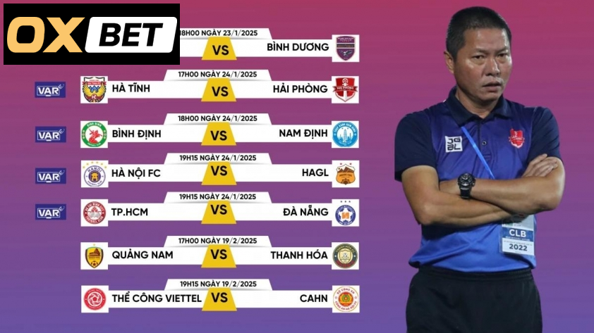 Lịch thi đấu và danh sách các trận áp dụng VAR vòng 11 V-League (Ảnh: VOV)